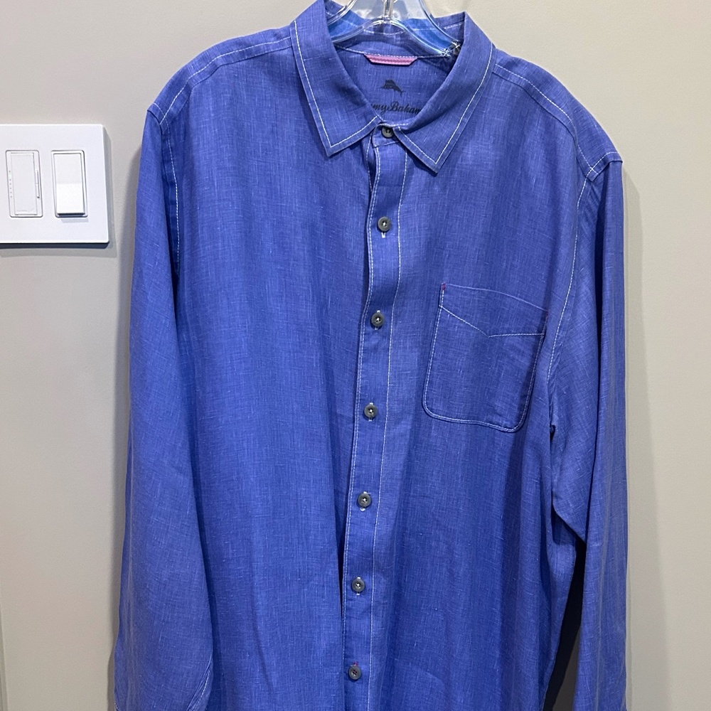 Blue linen, Tommy Bahama